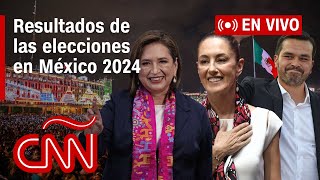 Así fue la jornada y los resultados de las elecciones en México 2024 Sheinbaum Gálvez y Máynez [upl. by Struve738]