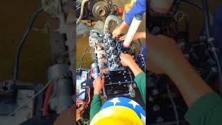 Yanmar 4TNV88BDMSR1 engine test [upl. by Miehar]