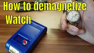 How to demagnetize your Watch [upl. by Nuahc]