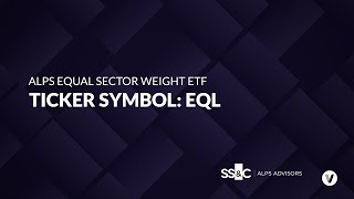 ETF of the Week ALPS Equal Sector Weight ETF EQL [upl. by Micheal]