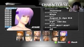 Lets Play DOAU 2 ARCADE HARD Ayane Costume 17 [upl. by Enaerb]