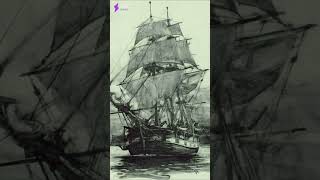 Navio Americano Afundado por Cachalote  Whaleship Essex shorts [upl. by Anele]