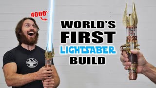 4000° PLASMA PROTOLIGHTSABER BUILD RETRACTABLE BLADE [upl. by Christiansen]