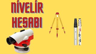 NİVELİR İLƏ İŞNİVELMAN HESABINİVELİRLƏMƏ CƏDVƏLİ [upl. by Arabella]