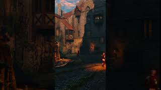 The Witcher 3 Velen City Streets Morning Patrol Pt2 [upl. by Ahsiekal]