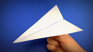 Comment faire un avion en papier qui vole loin  Flèche davion en origami [upl. by Leone]