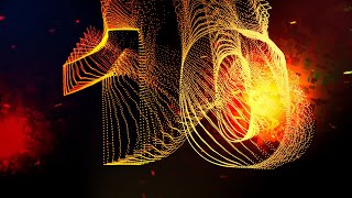 CountdownGolden Particles 4K Spanish [upl. by Ilrahs]