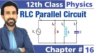 RLC Parallel Circuit Rejector Circuit  Parallel Resonant Circuit  12th Class Physics [upl. by Eicats]