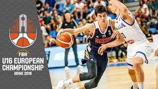 Top 10 Plays  FIBA U16 European Championship 2019 [upl. by Ellord930]