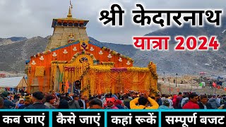 Kedarnath Yatra 2024  Kedarnath Yatra Guide  Kedarnath Dham  Kedarnath Temple  Kedarnath Darshan [upl. by Grevera]