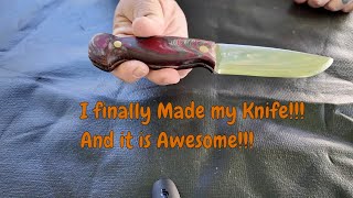 How bad did my first Knife customization go Helle Utvaer Build [upl. by Melody283]