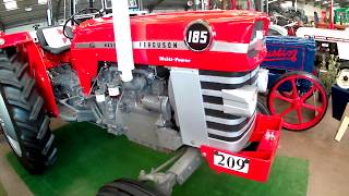 1974 Massey Ferguson 185 Multi Power 41 Litre 4Cyl Diesel Tractor 75 HP [upl. by Herbie279]