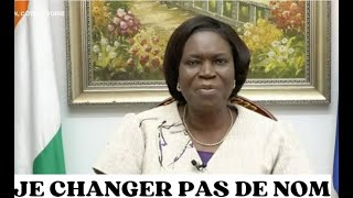 SIMONE GBAGBO  JE NE VAIS CHANGER MON NOM POUR VOUS PLAIRE [upl. by Lubbock999]