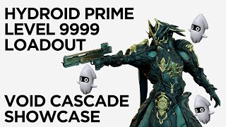 Hydroid Prime vs Level 9999 Steel Path Showcase  Warframe Level Cap Builds [upl. by Deehan]