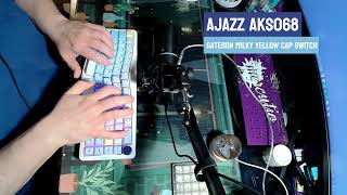 Ajazz AKS068 Alice keyboard [upl. by Marybelle754]