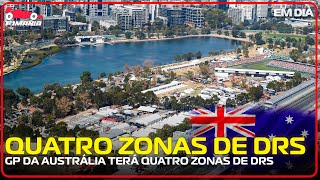 F1 RACE WEEK GP DA AUSTRÁLIA TERÁ QUATRO ZONAS DE DRS [upl. by Peppel753]