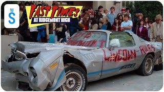 Fast Times at Ridgemont High 1982  Scene Spicoli crashes Jeffersons car [upl. by Etezzil]