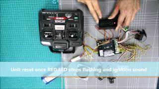 TAMIYA MFC03 Test Set Up Demo 56523 Step A Transmitter teaching mode [upl. by Irotal]