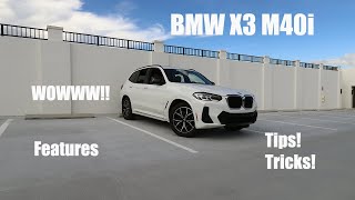 2022 BMW X3 M40i Hidden Features TIPS and Tricks bmw x3 bmwx3 m40i [upl. by Rufina]