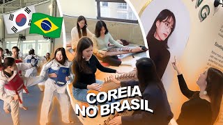 VIVENDO A COREIA NO BRASIL 🇰🇷🇧🇷 [upl. by Acinnod]