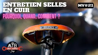 COMMENT ENTRETENIR sa SELLE en CUIR  MecaVlog21 [upl. by La]