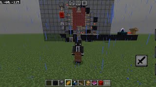 3 BY 3 Piston door tutorial connected to calibrated sculksensorbedrockmcpe [upl. by Levina]