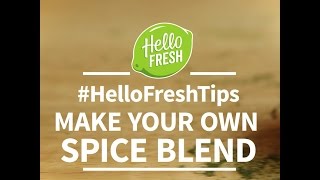 HelloFreshTips  How to make your own spice blend [upl. by Enilrem]