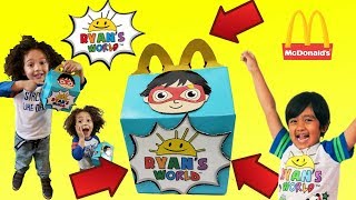 Ryans Wold Custom McDonalds Happy Meal Ryans Toy Review Happy Meal toy [upl. by Amata]