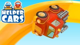 Helper Cars Part 5 Cars Games amp a Baby Cartoon [upl. by Florri295]