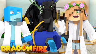 STARTING OUR DRAGON SCIENCE LAB  Minecraft DragonFire  Little Kelly 18 [upl. by Gardel]