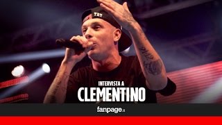 Clementino quotA Sanremo per fare esperienza Nessuna vetrina noi le spacchiamoquot [upl. by Newcomer]