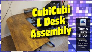 CubuCubi L Desk Assembly [upl. by Holbrook]