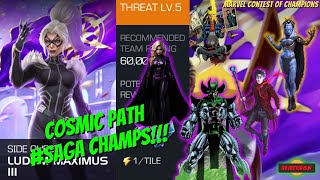 How To Beat MCOC Side Quest Ludum Maximus Week 3 Cosmic Path Annihilus Boss [upl. by Acus414]