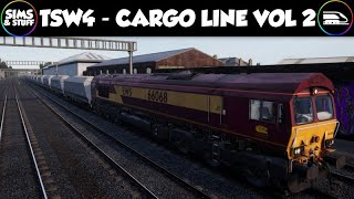 Train Sim World 4  Cargo Line Vol 2  Aggregates  Class 66 Trip On Great Western Express [upl. by Lleruj]