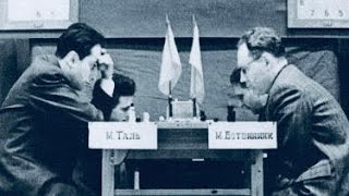 Mikhail Tal vs Mikhail Botvinnik  World Championship Match • Game 11 1960 [upl. by Akkire]