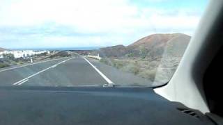 Driving To Playa Blanca Lanzarote [upl. by Armalla]