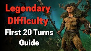 Warhammer II  Legendary First 20 Turns Guide  Wood Elves [upl. by Michael]