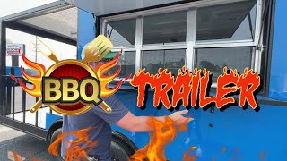 Blue Blackout BBQ Food Trailer  Concession Trailer  Renown Cargo Trailers [upl. by Quillan29]