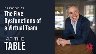 35 quotThe Five Dysfunctions of a Virtual Teamquot  At the Table with Patrick Lencioni [upl. by Winther]