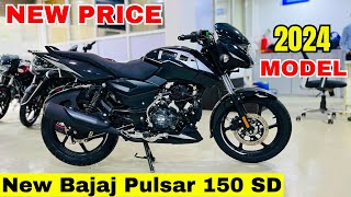 2024 Bajaj Pulsar 150 Single Disc😍New Model✅Detailed Review  Price  New Update  Features  Change [upl. by Dacy237]