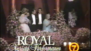 Royals arrive at Variety Performance 1984 [upl. by Leanne]