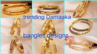 Gold bangles designs 2024  Gold Bangles  Gold Jewellery Collection  Bangles DesignLatest 22k [upl. by Gilli444]