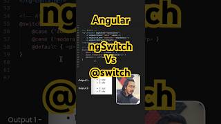 ngSwitch vs switch in Angular Whats New in Angular Control Flow [upl. by Kersten]