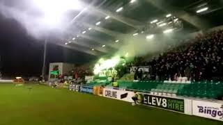 Shamrock Rovers Ultras vs Dundalk [upl. by Jeanna239]