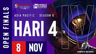 🔴 ID AP Mobile Legends Bang Bang  Snapdragon Mobile Open Finals  Season ke6  Hari 4 [upl. by Vivian]