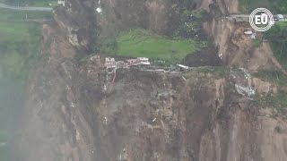 La tragedia en Alausí vista desde un dron [upl. by Nelsen]