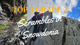 Top 3 Grade 2 Scrambles In Snowdonia [upl. by Yehsa]