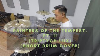 Ne Obliviscaris  Painters of the Tempest Pt II Triptych Lux Short Drum Cover [upl. by Ardnaek]