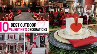 NEW 2024 VALENTINES DAY FRONT YARD DECOR  Garden Décor  Garden Ideas [upl. by Ykcim]