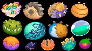 My Singing Monster Eggs  Ethereal Workshop [upl. by Naeroled773]